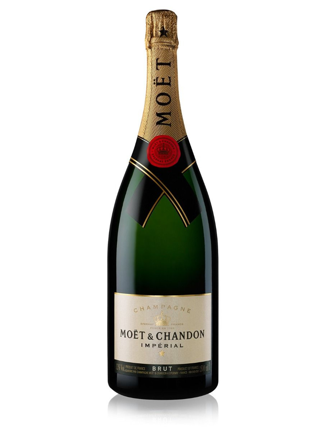 Moet & Chandon Brut NV Magnum In Gift Box (1.5Ltr) - Champagne One
