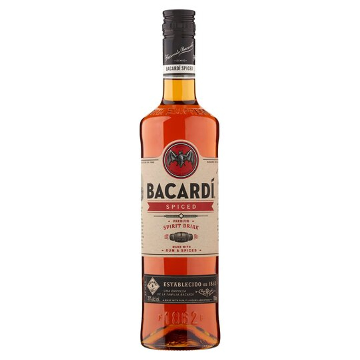 Bacardi Spiced (70cl) Champagne One
