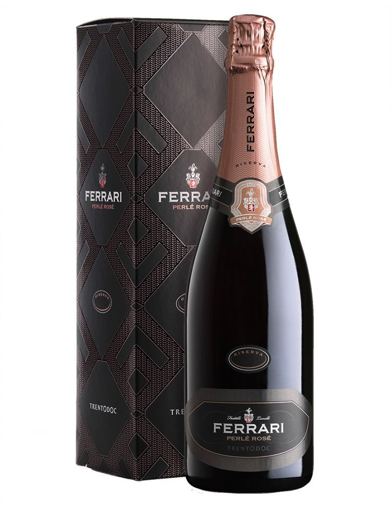 Ferrari Perle Rose 2017 In Gift Box (75cl) Champagne One