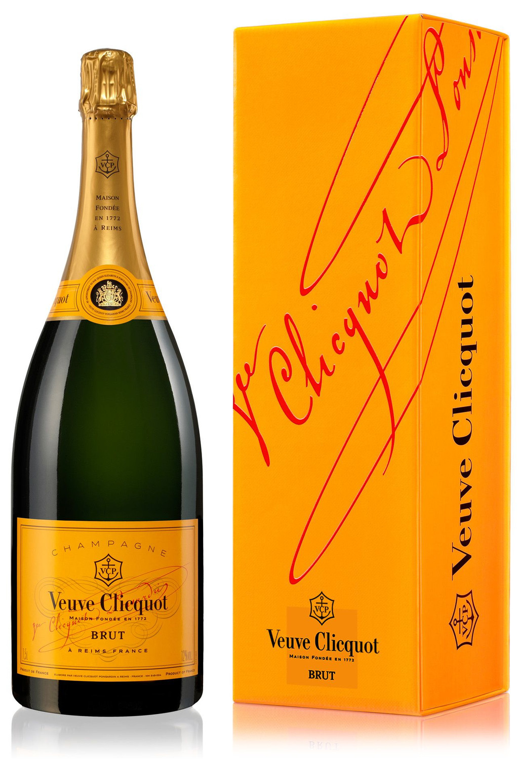 未開栓】ヴーヴクリコ Veuve Clicquot BRUT イエローラベル シャンパン