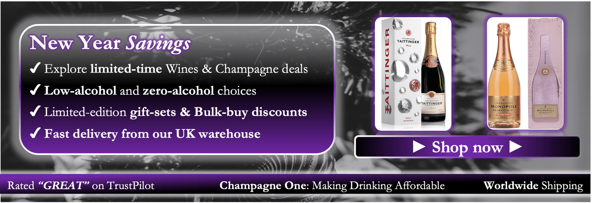 Low alcohol delivery, zero alcohol wine, zero alcohol vodka