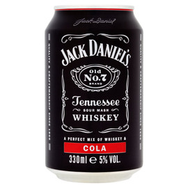 Jack Daniels & Cola (300ml)
