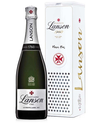 Lanson White Label NV In Gift Box (75cl) - Champagne One