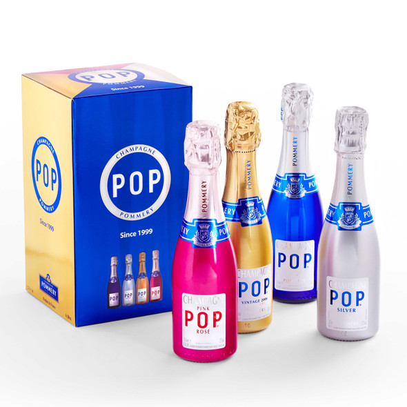 Pommery Pop 4 Colours Gift Pack (4x20cl)