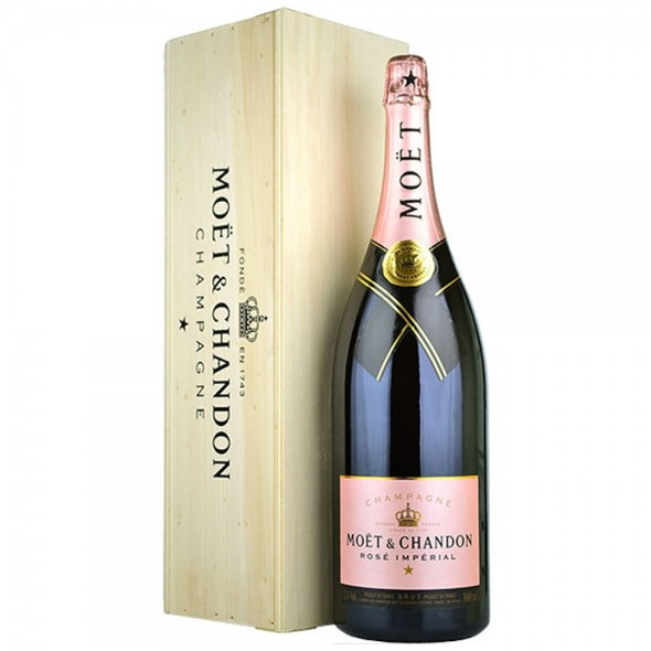 Moet & Chandon Brut NV Jeroboam In Wooden Box (3Ltr) - Champagne One