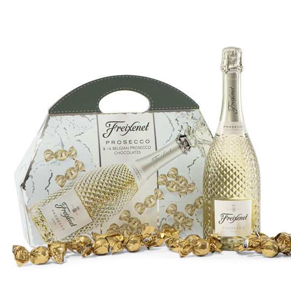 Freixenet Prosecco & 16 Belgian Chocolates Handbag Gift (75cl)