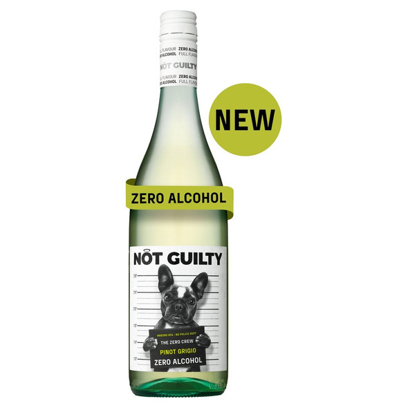 Not Guilty Pinot Grigio Zero Alcohol (75cl)