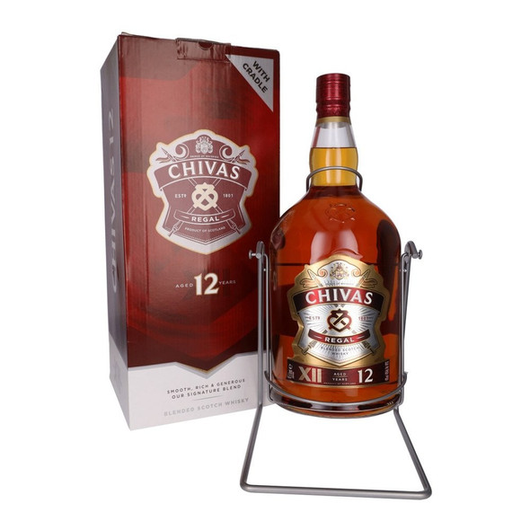 Chivas Regal 12 Year Old Blended Scotch Whisky (4.5ltr)