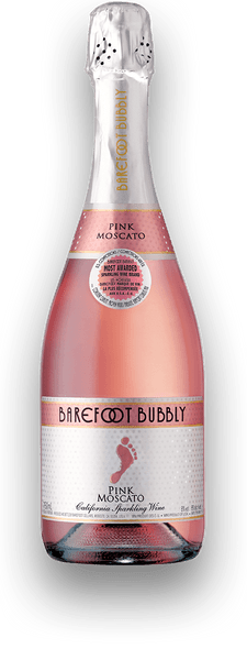 Barefoot Bubbly Pink Moscato (75cl)