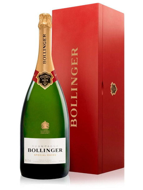 Bollinger Special Cuvee NV Jeroboam In Red Wood Box (3Ltr)