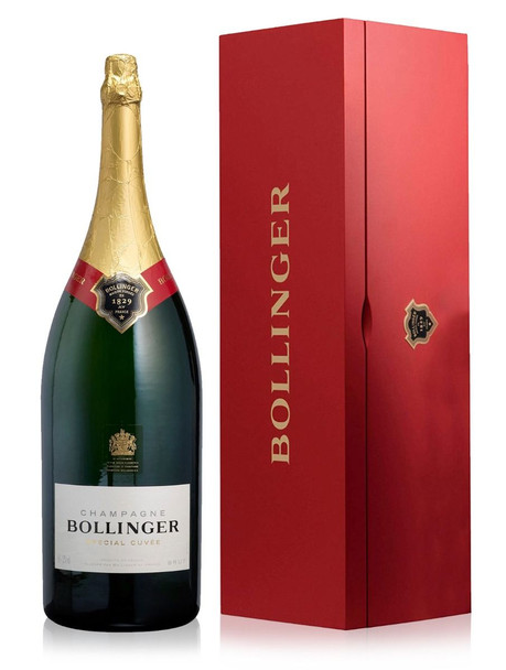 Bollinger Special Cuvee NV Salmanazar In Red Wood Box (9Ltr)