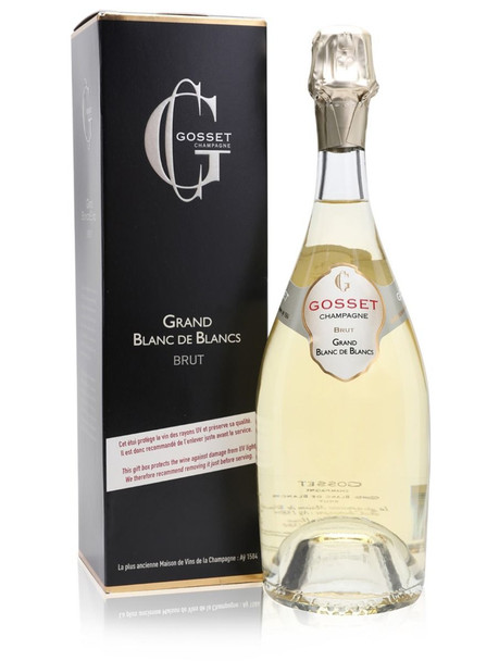 Gosset Grand Blanc de Blancs NV In Gift Box (75cl)