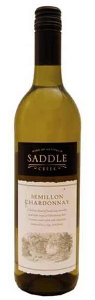 Saddle Creek Australia Semillon Chardonnay 2019 (6 x 75cl)