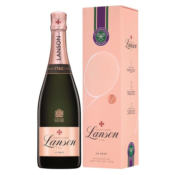 Lanson Rose Label NV In Lanson Box (75cl)