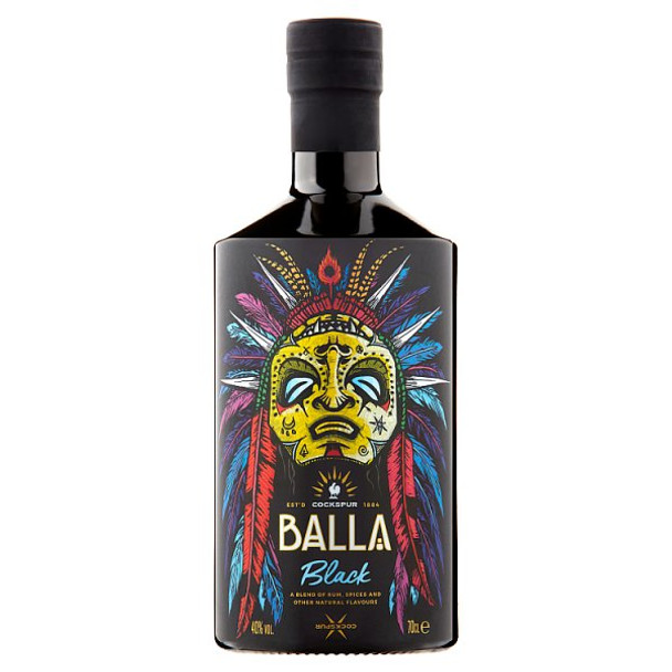 Balla Black Spiced Rum (70cl)