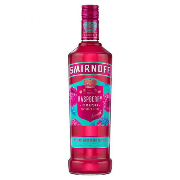 Smirnoff Raspberry Crush Flavoured Vodka (70cl)