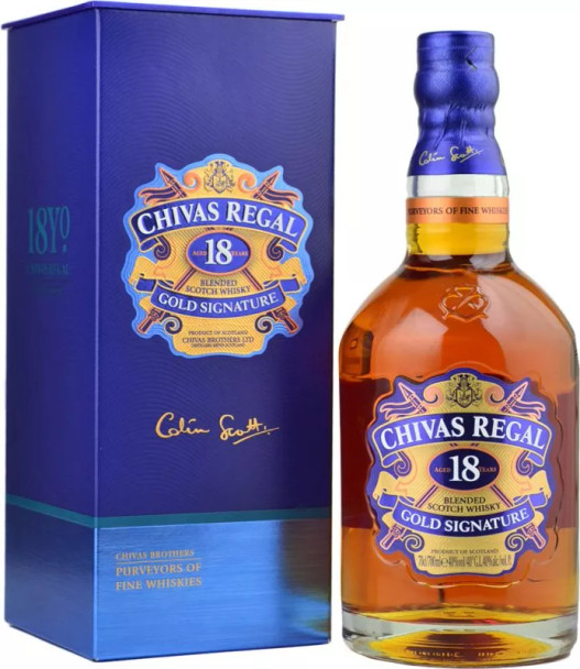 Chivas Regal 18 Year Old Gold Signature (70cl)