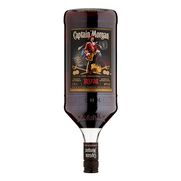 Captain Morgan Dark Rum (1.5ltr)