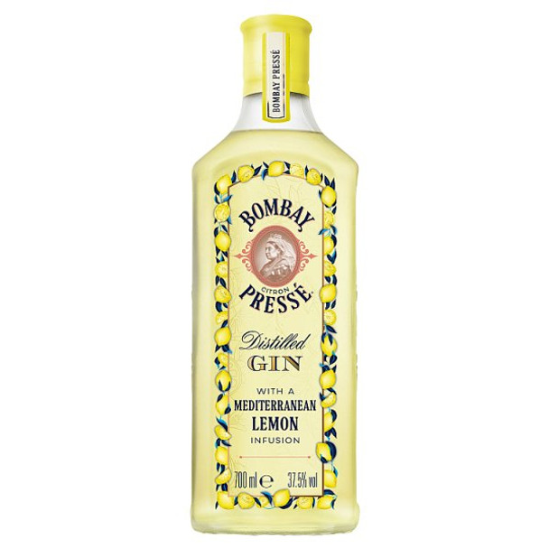 Bombay Press Distilled Gin Mediterranean Lemon Infusion (70cl)
