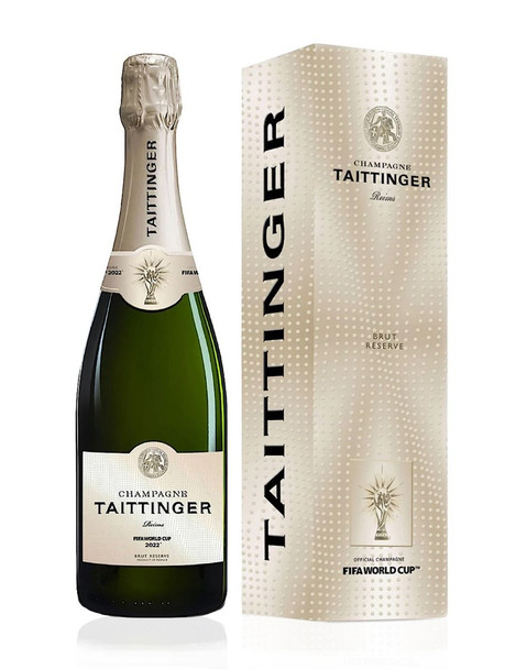 Taittinger Brut Reserve NV FIFA World Cup Qatar 2022 Limited Edition (75cl)