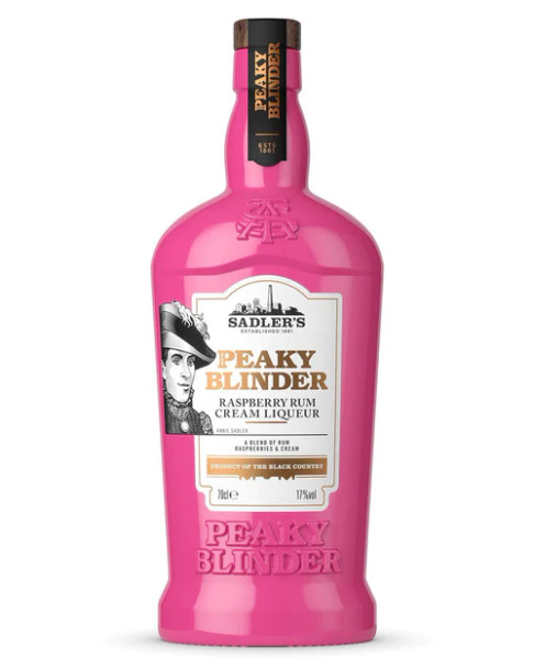 Peaky Blinder Raspberry Rum Cream Liqueur (70cl)