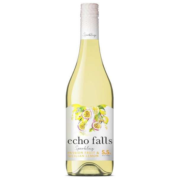 Echo Falls Sparkling Passion Fruit & Sicilian Lemon (75cl)