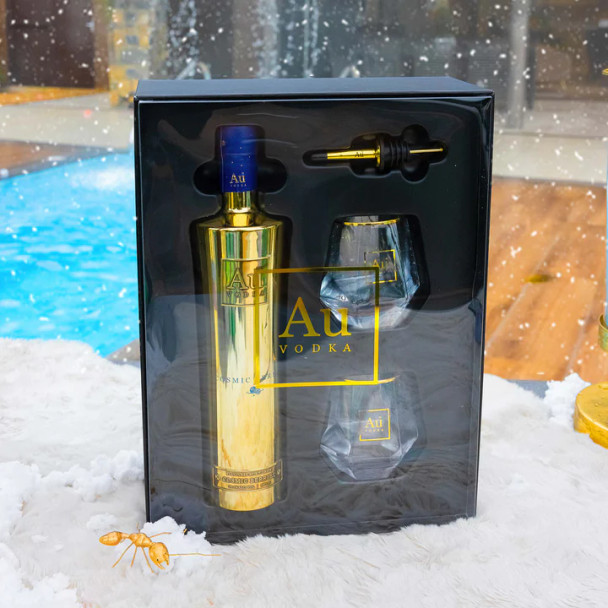 Au Vodka Cosmic Berries Gift Set (70cl)