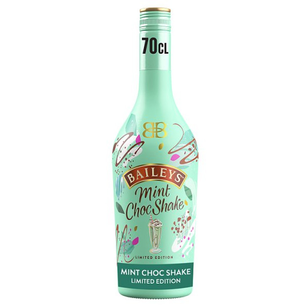 Baileys Mint Choc Shake Irish Cream Liqueur (70cl)