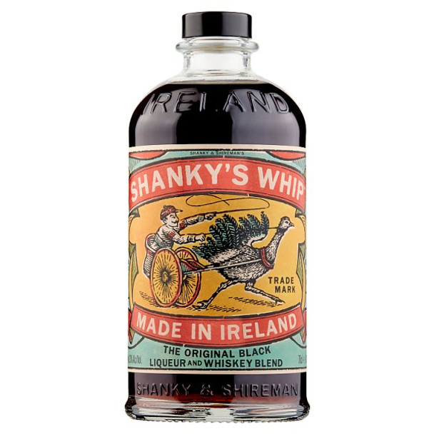 Shankys Whip The Original Black Liqueur and Whiskey Blend (70cl)