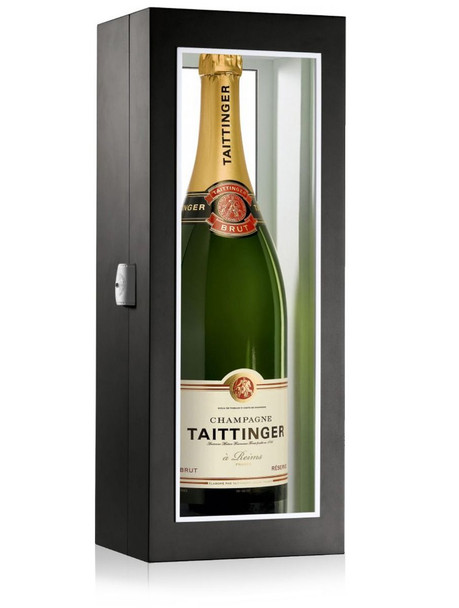 Taittinger Brut Reserve NV Jeroboam In Black Wooden Box (3Ltr)