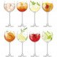 LSA Balloon Wine Goblet 525ml (Set of 8)