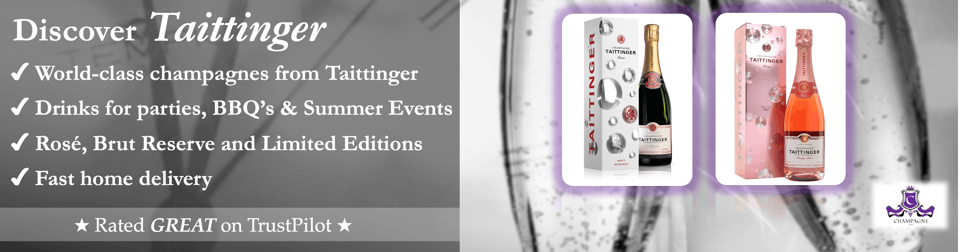 Buy taittinger, champagne house, brut reserve, taittinger