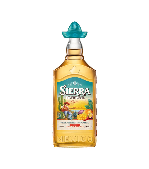 Sierra Tequila Tropical Liqueur (70cl) Champagne One