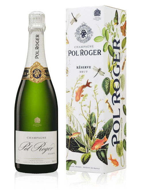 6 x Pol Roger Brut Reserve NV In Gift Box (75cl) - Champagne One