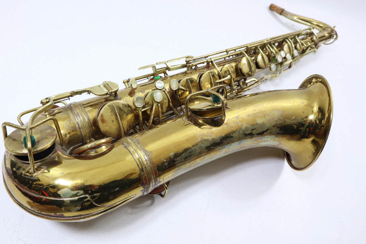 old tenor saxophone