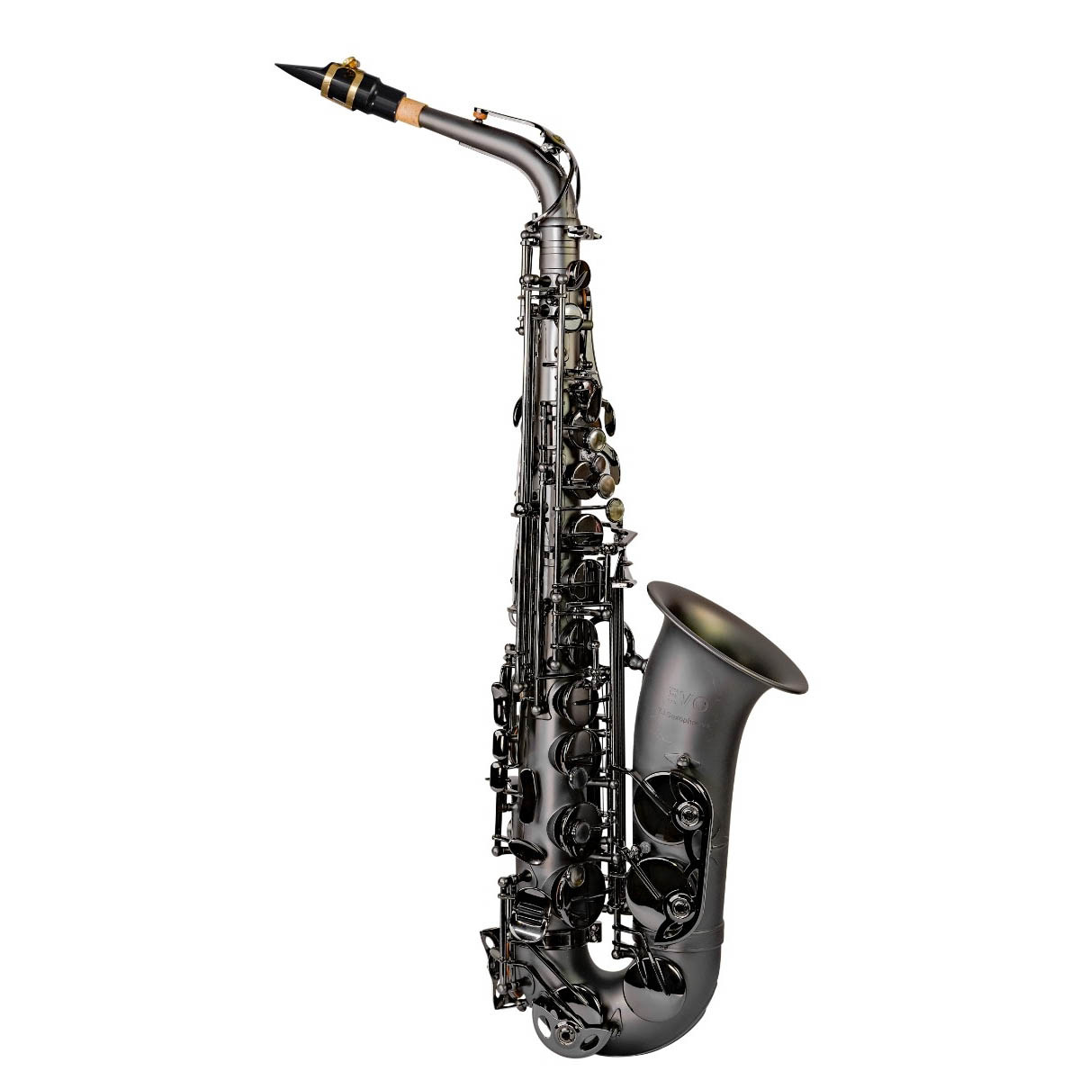 TREVOR JAMES EVO ALTO SAXOPHONE - BLACK FROST, BLACK KEYWORK