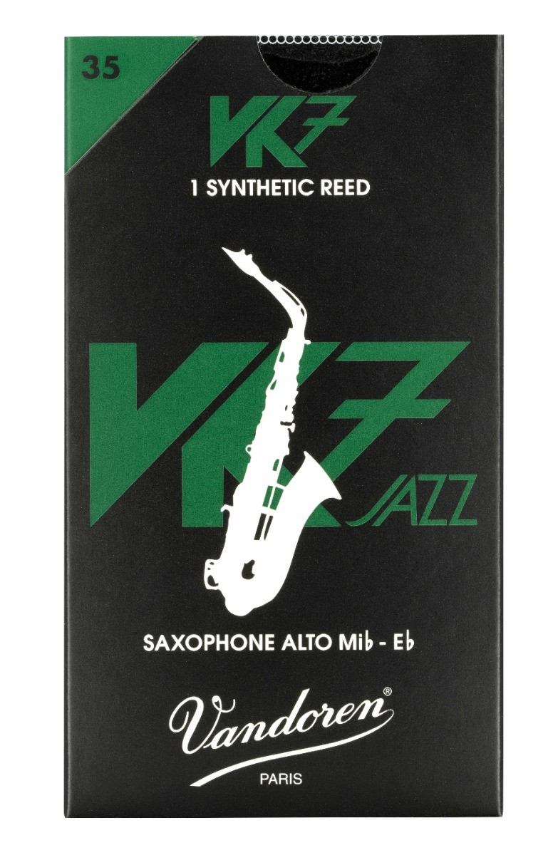 VANDOREN ALTO SAX SYNTHETIC JAZZ REED VK7 - Curly Woodwind