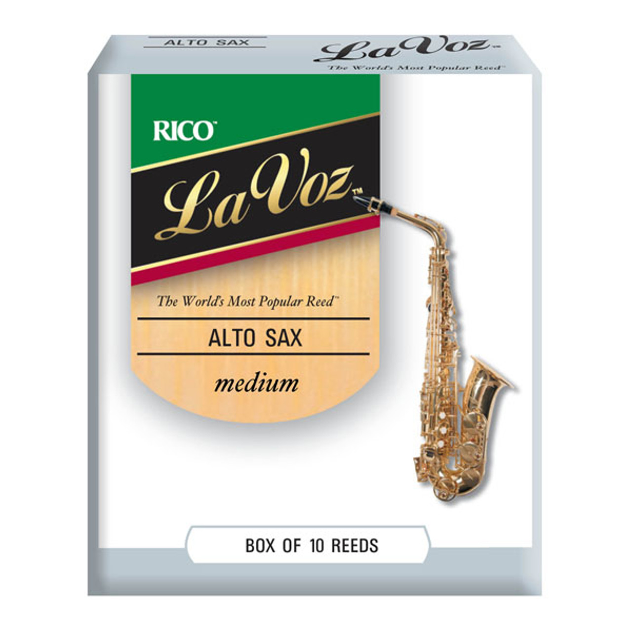 La Voz by Rico Alto Saxophone Reeds for Sale. Free UK Delivery