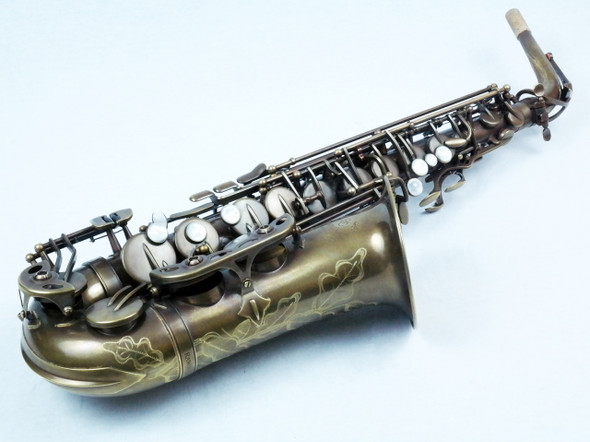 signature custom RAW alto saxophone