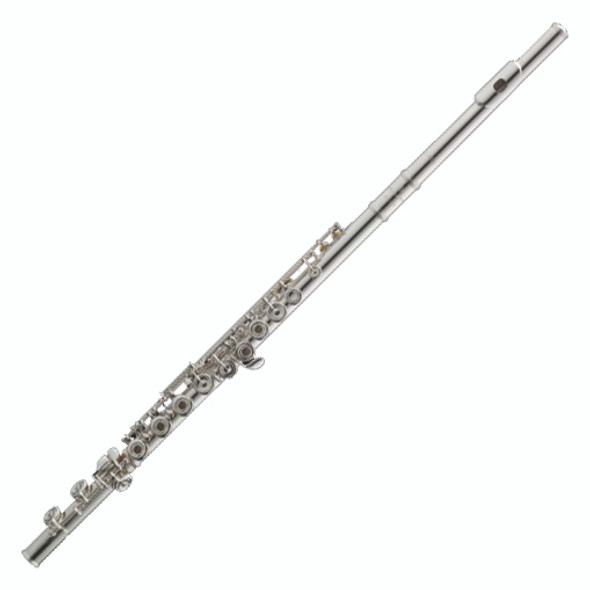 PEARL PF F665RE QUANTZ FORZA FLUTE, .925 SILVER HEAD JOINT - NEW - Curly  Woodwind