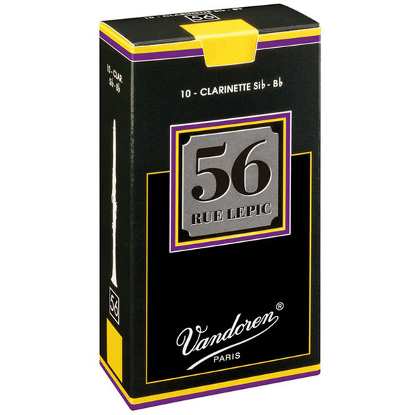 VANDOREN B FLAT CLARINET REEDS 56 RUE LEPIC