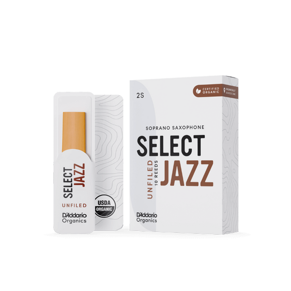 D'ADDARIO SELECT JAZZ UNFILED SOPRANO SAXOPHONE REEDS