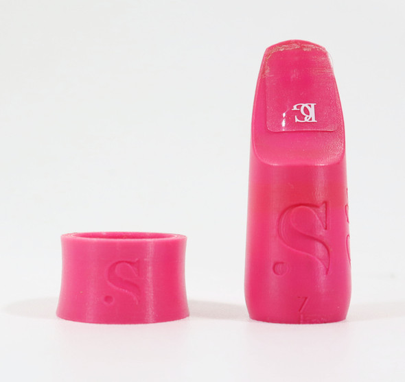 SYOS SIGNATURE DAYNA STEPHENS 7 PINK SOPRANO SAXOPHONE MOUTHPIECE - PRE-OWNED