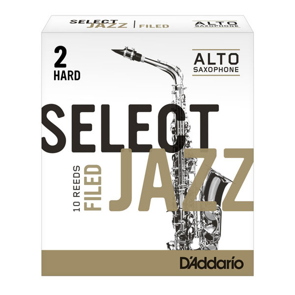 D'ADDARIO SELECT JAZZ FILED ALTO SAXOPHONE REEDS