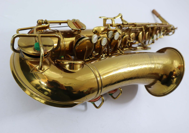 BUESCHER ARISTOCRAT SERIES 1 ALTO SAXOPHONE c.1937 - REFURBISHED  9