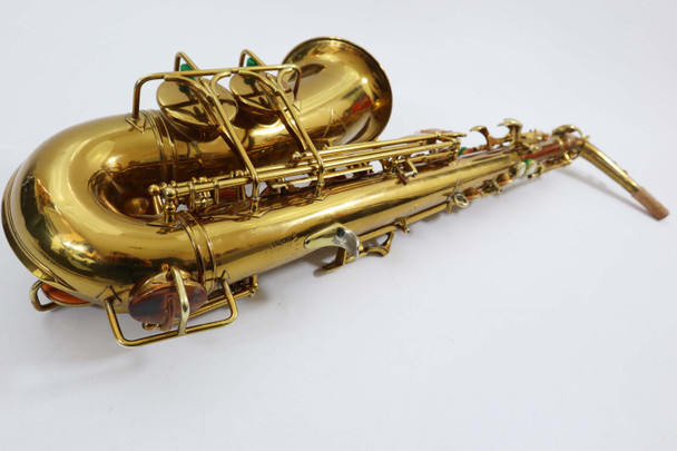 BUESCHER ARISTOCRAT SERIES 1 ALTO SAXOPHONE c.1937 - REFURBISHED  11