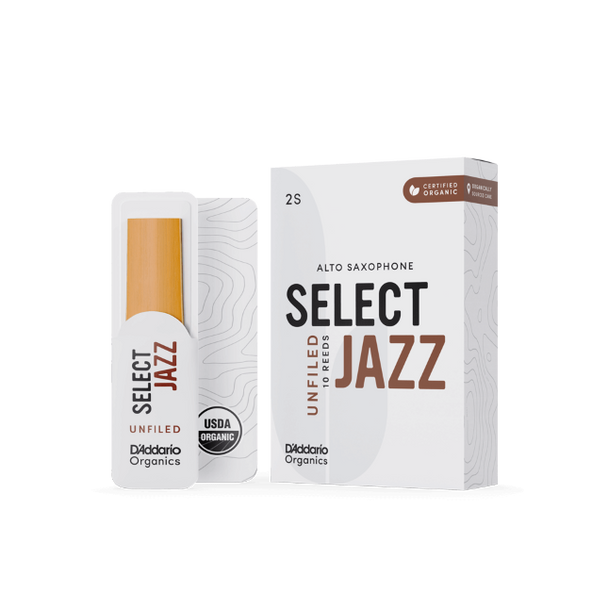 D'ADDARIO SELECT JAZZ UNFILED ALTO SAXOPHONE REEDS