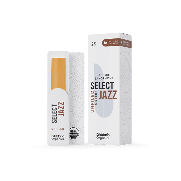 D'ADDARIO SELECT JAZZ UNFILED TENOR SAXOPHONE REEDS