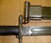 M1 Garand WWII Bayonet Springfield SA "Bowie" Tip w/Scabbard 10&quot; M1905 Mod