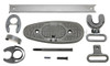 M1 Garand Butt Plate and Stock Metal Part Set w/ Lower Band and Pin - New - Grey Zinc Park Finish